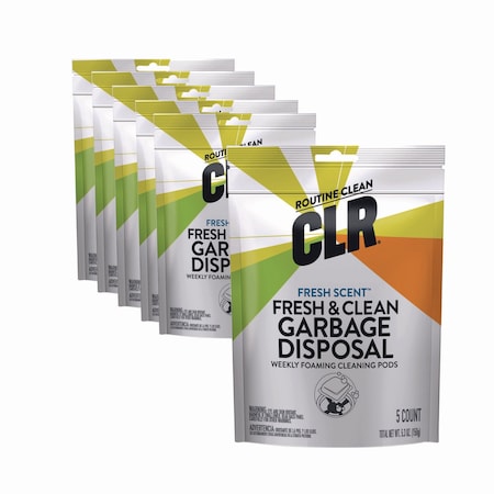 Clr Pro Fresh and Clean Garbage Disposal, Fresh Scent, PK30, 30PK GDC-6